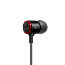 Xnyocn S320 스테레오스 헤드폰 인 이어 3.5MM 유선 이어폰 Xiaomi Samsung Huawei Phone 용 마이크가있는 금속 HIFI 헤드셋, 검은색,