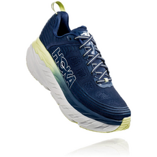 호가오네오네 WOMENS BONDI 6 ENSIGN BLUE / LIME SHERBET