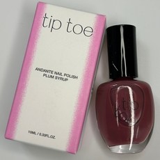 [본사정품배송] 팁토우 시럽 & 페인트 네일 폴리쉬 15종 TIPTOE SYRUP & PAINT NAIL POLISH 15COLORS 손쉬운네일 컬러포인트, 1개, 10ml