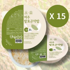 당앤샵 여주발효곤약밥 155kcal [미국 비건과 특허 기술로 제조], 150g, 15개