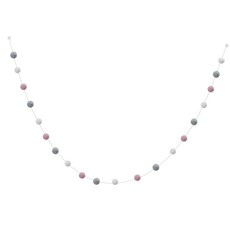 2M 30 공 양모 펠트 Pom Poms Garlands 문자열 침실 생일 파티 벽 장식 장식|펠트|, Assorted Color 1, 1개, 10 센치메터 * 15 센치메터