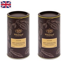 영국 Whittard 위타드 식물성 비건 럭셔리 핫초코 가루 파우더 Luxury Hot Chocolate 350g, 2개, 1개, 2개