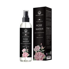 Organic Rose Water - Therapeutic Grade Pure Bulgarian Hexane-free Alcohol free - Best for Facial Toner Skin Hair Body Care Travel Spray -, Size = 4 Ounce, 본문참고, 본문참고