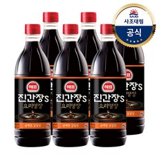 [사조대림] 해표 진간장S 요리명장 930ml x6개, 6개, 상세 설명 참조