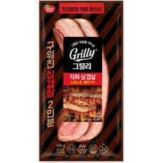 동원 그릴리 직화삼겹살 160g 아침식사대용 분식 홈캉스 엄마손맛, 3개