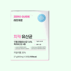 제로가이드 레프제로 치카유산균, 30정, 1개