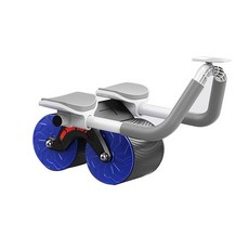 맥쉐 논슬립 저소음 리바운드 ab슬라이드 + 무릎패드, 블루