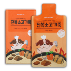 닥터바이 강아지 전복소고기죽 강아지보양식 100g 5개입, 1SET, 5개