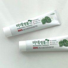 마데병풀 치약 치아미백+잇몸강화, 5개, 150g