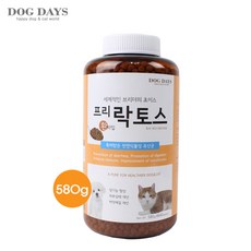 [프리락토스] 천연 식물성 유산균(환타입) 580g (모든 반려동물용), 상세페이지참조, 1개