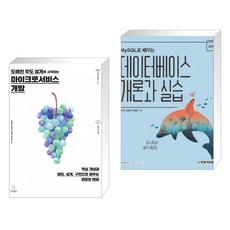 도메인 주도 설계로 시작하는 마이크로서비스 개발 + MySQL로 배우는 데이터베이스 개론과 실습 (전2권)