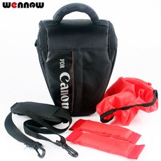 캐논 EOS용 Wennew DSLR 카메라 백 케이스 200D 800D 6D Mark II 1300D 1500D 760D 70D 9000D 4000D 2000D 7D 5D카메라/비디오 백, 없음