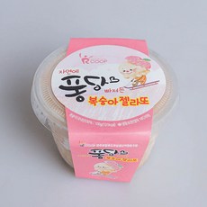 더착한가게 [완주로컬푸드] 자연에 퐁당 빠져든 복숭아 젤라또, 6통