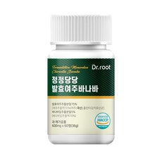 닥터루트 정정당당 발효 여주정 바나바잎 타블렛, 1개, 60정