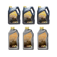 에스오일 세븐골드 RV C3 5w30 [가솔린 디젤 겸용 1L 6L], 1.세븐골드 5W-30 (1L)