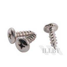 일비 피스 와샤풀방 4X16MM 니켈 둥근머리피스 스크류피스 나사못, 1개
