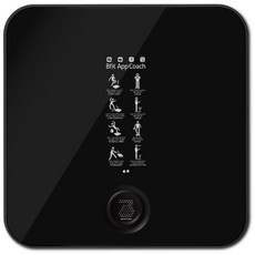 비핏 스마트 체중계, 블랙_ABS1402EAB, ABS1402E