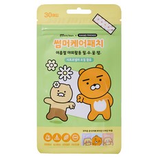 카카오프렌즈 썸머케어패치 (라이언&춘식이) 시트로넬라 오일 함유, 1개, 약국용