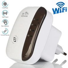 무선 와이파이 리피터 범위 익스텐더 라우터 신호 증폭기 300Mbps 부스터 2.4G 울트라부스트 액세스 포인트, 3.EU Plug Original boxblack, 1개