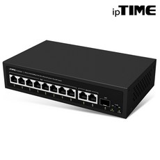 EFM ipTIME PoE8003 (PoE 8+기가 2) 11포트 스위칭 허브