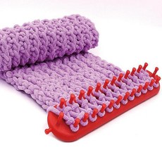 DIY 모자 직조 직기 뜨개질 짜는 사람 키트 플라스틱 Pompom 양말 스카프 스카프 제조 업체 플라스틱 긴 손잡이 짜기 도구