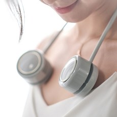 레드스타 목선풍기 목걸이선풍기 휴대용 넥밴드 미니선풍기, 화이트