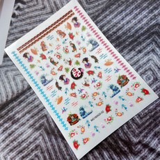 네일팁종이제작