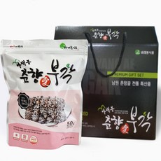 국내산 찹쌀을 이용해 만든 바삭한 수제 춘향애김부각 1BOX, 가정용 50g x 10봉, 50g