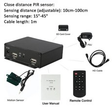 심리스 사이니지 루핑 출력 HDMI 8G 디스플레이 MPC1920 HDD 플레이어 및 1080P 랜드스케이프 박스 비디오 디지털 듀얼 포트레이트 미디어, 4) close range - mpc1080p