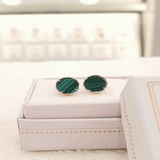 말라카이트귀걸이