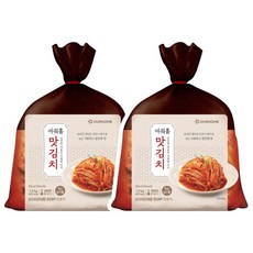 아워홈 맛김치, 1.2kg, 2개