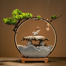 거실 가습기 자주 사무실 책상 코스트코 샤오미 집들이 선물 분수 장식, 관치 【다람쥐】