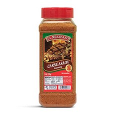 El Mexicano Carne Asada Seasoning 28 Oz (Pack 1) 엘 멕시카노 카르네 아사다 시즈닝 28온스(팩 1), Red, 1개, 793.79g - ifican