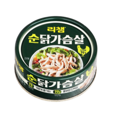 리챔 순닭가슴살 통조림, 135g, 6개