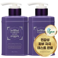 티블레스 퍼플티 퍼퓸 바디워시 플로럴우디향, 500g, 2개