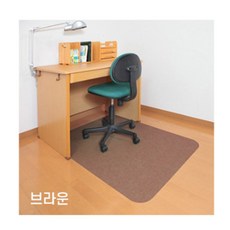 산코 카페트 체어매트, 브라운 - 체어매트