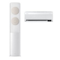 삼성전자 56.9㎡+18.7㎡ BESPOKE 무풍클래식 에어컨 방문설치, AF17B7538TZ, 멀티형, 일반배관형