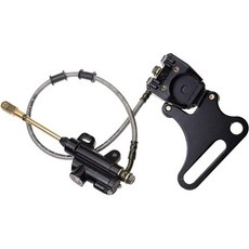 디스크 브레이크 패드가 교체된 리어 어셈블리 마스터 유압 실린더 캘리퍼 SSR 125cc 110cc 더트 바이크 피트 KLX BBR CRF TTR SDG 107 110 125, Rear 110cc 125cc
