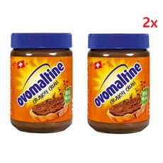 Ovomaltine 오바말틴 크런치 초코 크림 잼 630g 2개 스위스 초콜릿 스프레드 오보말틴