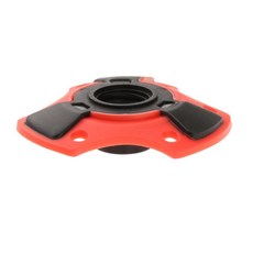 트레킹 폴 스노우 바구니 15mm 나사식 탈착식 머드 홀더 스키 폴 바구니 빨간색 PP고무 1개 상품 이미지