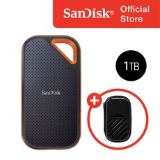 샌디스크 외장SSD 익스트림 프로 방수 방진 휴대용 포터블 SSD E81 1TB/2TB/4TB(케이스포함)