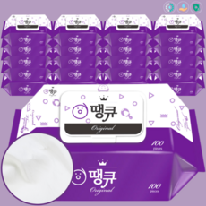 땡큐 오리지널 물티슈 100매(캡형), 100개입, 20개