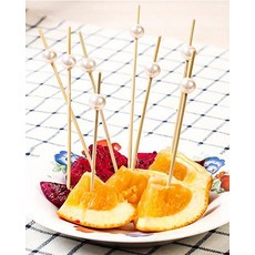 대나무꼬지 과일꼬치 100P 진주, 1개