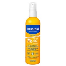 Mustela High Protection Sun Spray SPF50 200ml, 단일상품