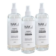 Nak J [나크제이] 대용량 500mlx3 (1+1+1) 총1.5L 룸스프레이, 06_다우니에이플x2+랜덤향
