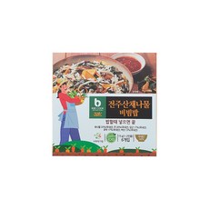 바로Cook 전주산채나물 비빔밥 15g X 6입, 1개, 90g