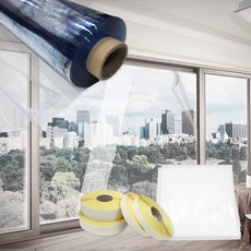 세원비닐 외풍차단 PVC 단열필름 방풍비닐 + 사은품 증정, 1개