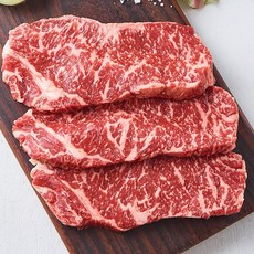 [다맛한우] 1+한우 채끝 300g 600g 1kg 1.5kg 구이용 소고기 (냉장), 1개