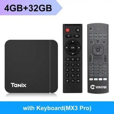 Tanix 듀얼 와이파이 HDR 10 셋톱 박스 TV 박스 안드로이드 11 Amlogic S905W2 안드로이드 11.0 미디어 플레이어 H.265 1 4K 2G16G 4G32G, 10) 미국 플러그 - 4G32G MX3 - h.265미디어플레이어