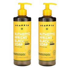 알라피아 아프리칸 블랙 솝 유칼립투스 티트리 476ml 2팩, 2개